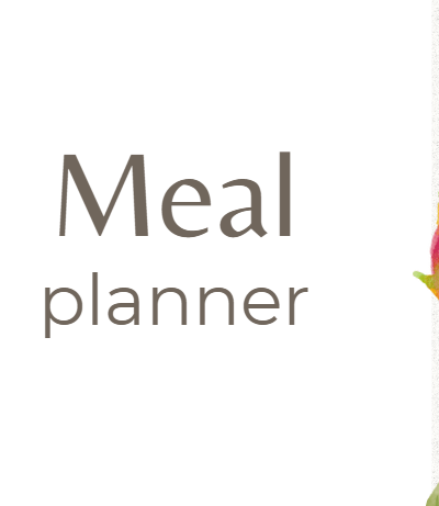 Canva Digital Meal Planner