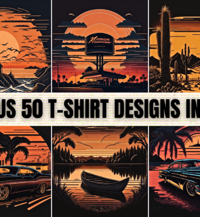 اكثر من 50 تصميم رائع للتيشرتات الأكثر مبيعا