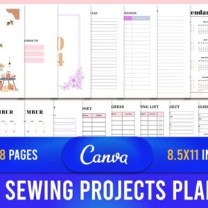 2024 Sewing Project Planner