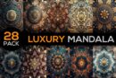 Premium Luxury Mandala Background Bundle