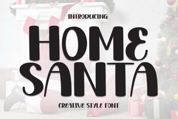 Home Santa Font