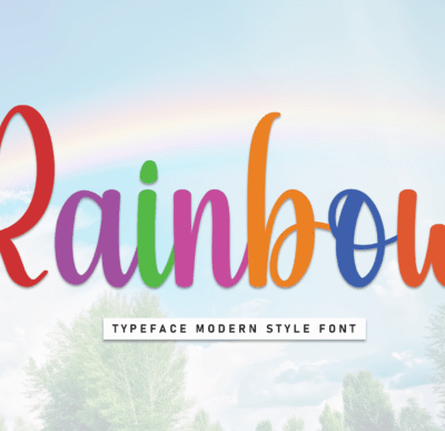 Rainbow Font