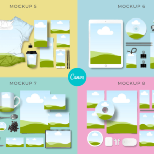 Ultimate Canva Mockup Bundle