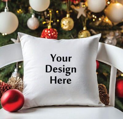 Christmas Pillow Mockup Bundle