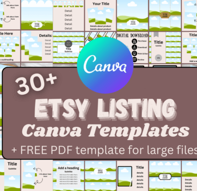 Etsy Listing Canva Template