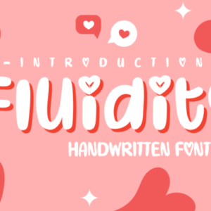 Fluidity Font