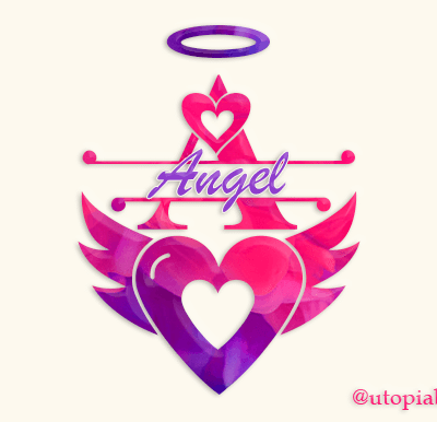 Angel Monogram
