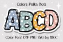 Colors Polka Dots Font