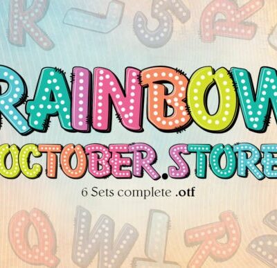 Rainbow Font