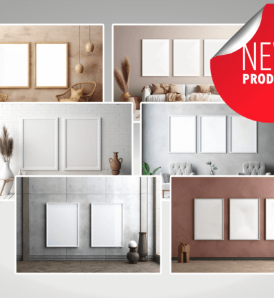 Frame Mockup Bundle PSD Wall Mockup 100+