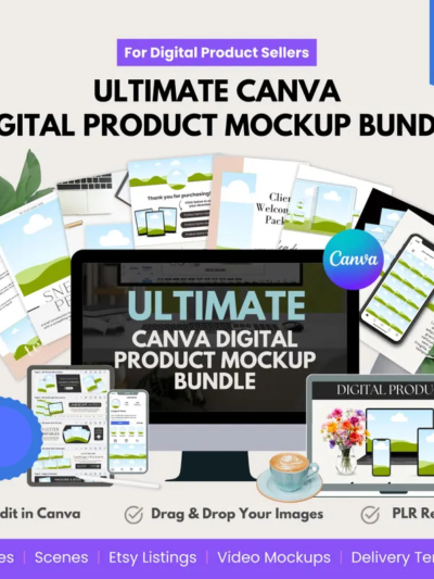 Mockup Scene Ultimate Canva Mockup Bundle