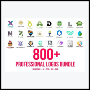 800+ Professional Logos Bundle
