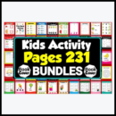 Kids Activity Book Bundles Vol-3