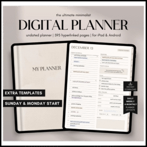Digital Product Planner
