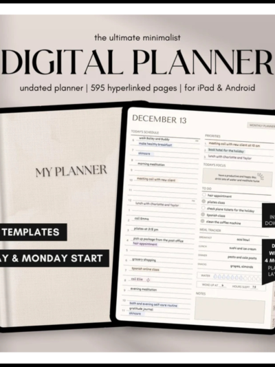 Digital Product Planner