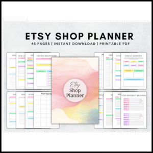 Etsy Shop Planner