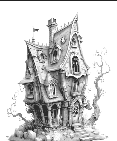 024 Tiny House - Haunted House