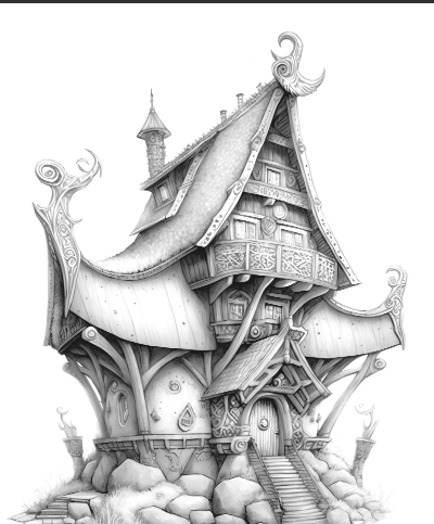 036 Tiny House - Vikings