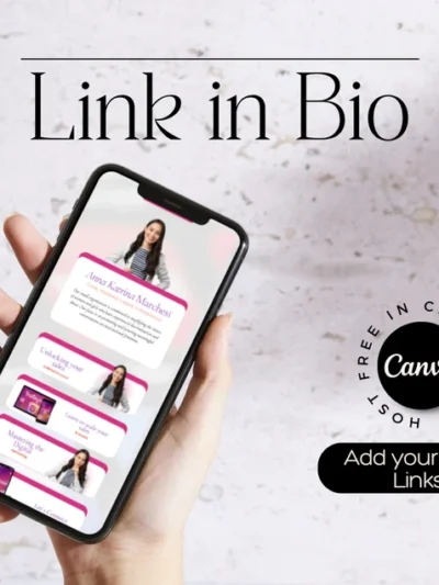 Canva-Link In BIO Template