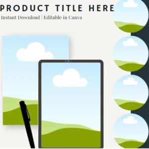 -DIGITAL PRODUCT LISTING TEMPLATES