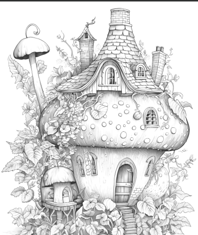 234 Strawberry Fairy Houses