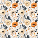 beige wild flowers