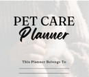 Pet Care Planner