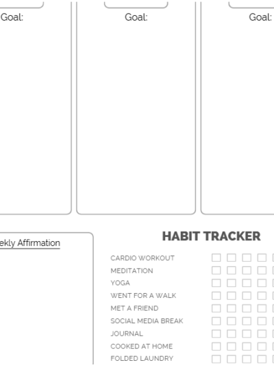 Habit Tracker 2