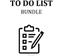 To Do List Bundle
