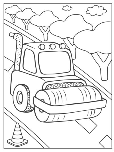 Car Vehicle Kids Coloring Pages