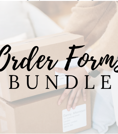 Order Forms Bundle