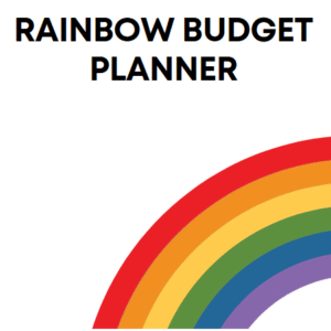 Rainbow Budget Planner