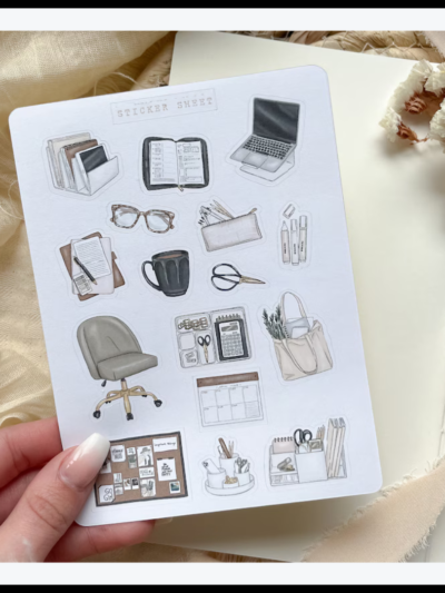 Planner Girl Sticker Sheet 2