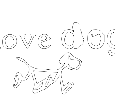 i love dogs