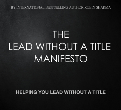THE  LEAD WITHOUT A TITLE  MANIFESTO