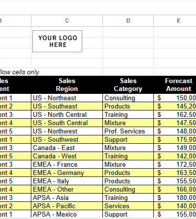 Detailed sales forecast1.xls