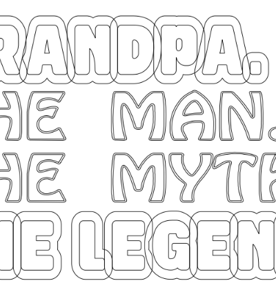 grandpa the man the myth