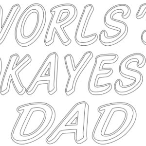 world is okayest dad,n