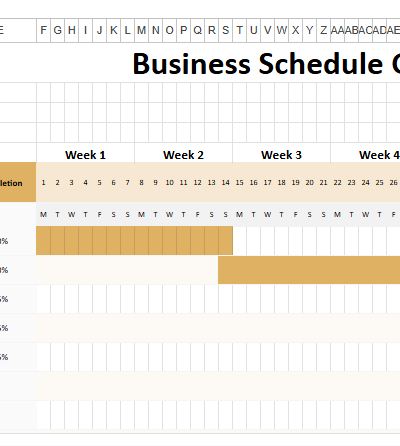 Business Schedule Gantt Chart.xlsx