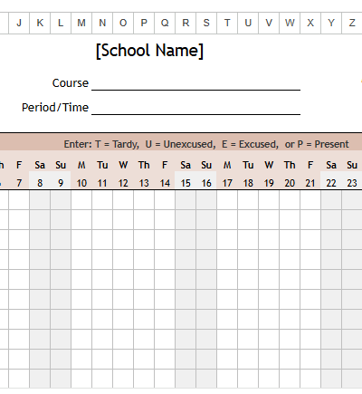 class attendance monthly.xlsx