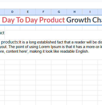 Day To Day Product Growth Chart letter.xlsx