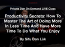 Productivity Secrets Slide