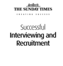 Successful Interviewing