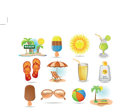 Icones Verao