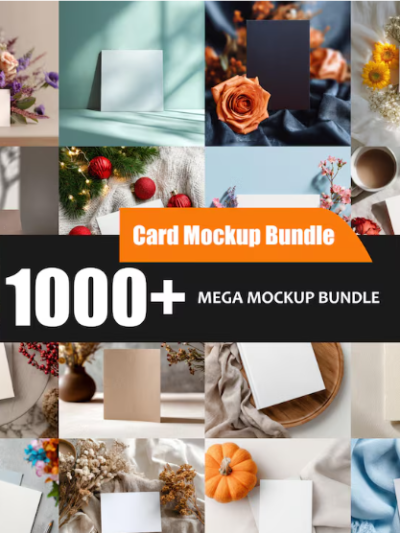 1,000+ Mockup Bundle