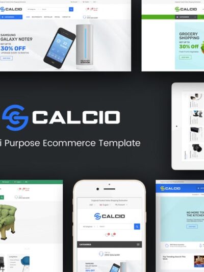 elements calcio mega store responsive opencart
