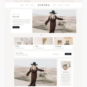 elements aether enjoyable muliti concept wordpres