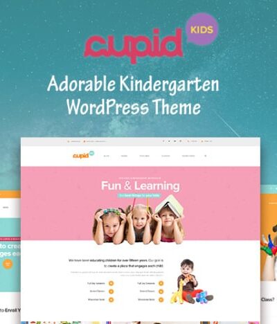 elements cupid adorable kindergarten wordpress