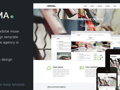 elements derima creative one page multi purpose