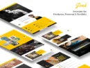 elements jonk cv resume personal muse template
